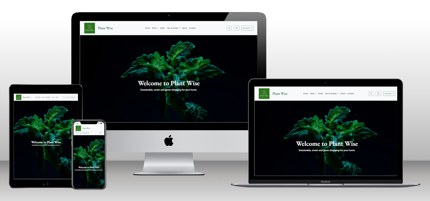 Screenshot of Main Page